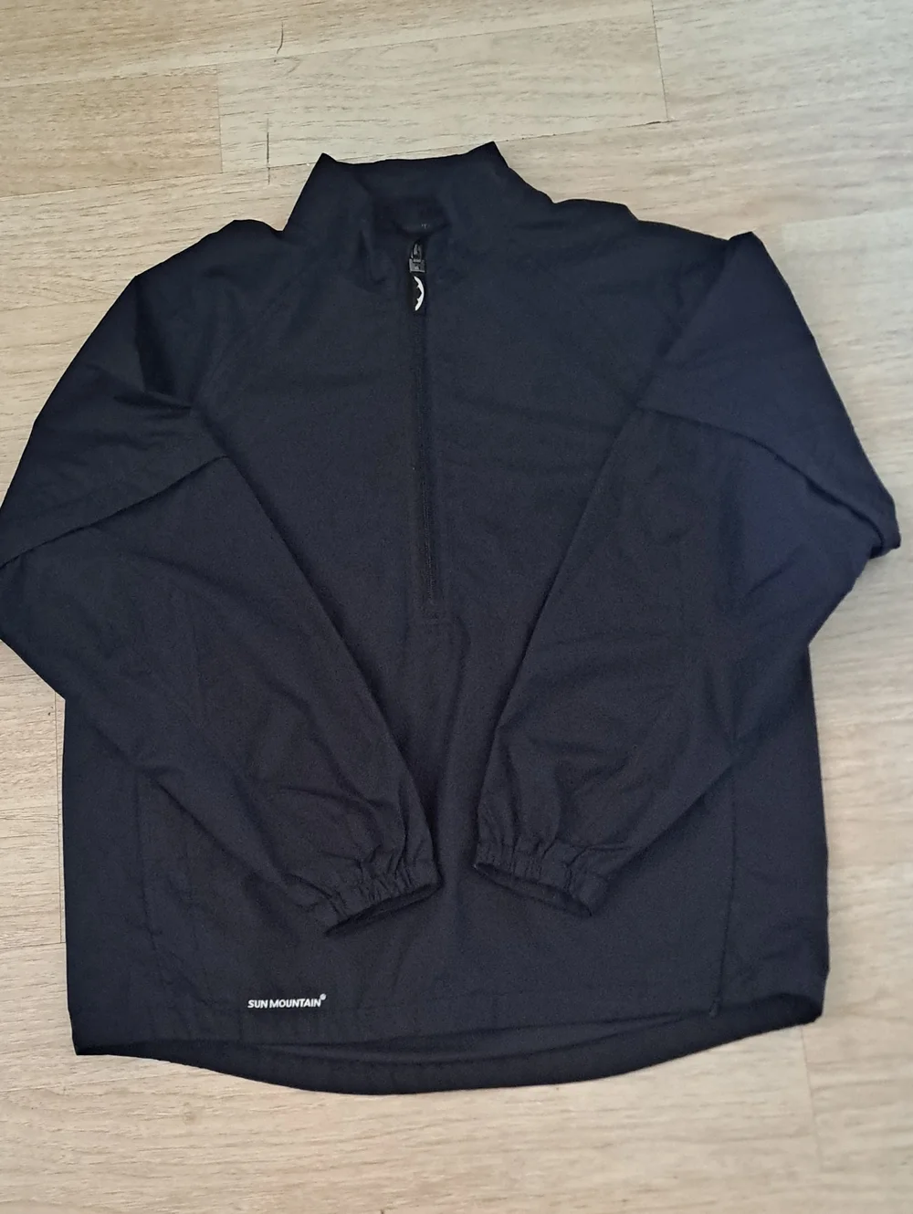 Sun Mountain Black Windbreaker Jacket